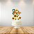 Topo de Bolo Decorativo 3D para Festa Girassol - 1 Un - Imagem 4