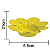 Forminha para Bombons e Doces Finos Papel Amarelo - Imagem 2
