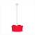 Suporte para Balões com 1 haste com cachepô vermelho - 1 Un - Imagem 1