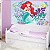 Painel Retangular de TNT para Decoração Festa Ariel - 1 Un - Imagem 4