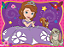 Painel Retangular de TNT Decoração Festa Princesinha Sofia - 1 Un - Imagem 1