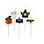 Vela 2D Halloween - 5 Un - Imagem 1