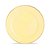 Prato de Plástico Descartável Amarelo e Ouro - 6 Un - Imagem 1