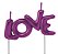 Vela Love Lilás - Imagem 2