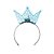 Acessório Tiara com Led Coroa Azul - 1 Un - Imagem 1