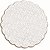 Fundo para Bandeja Renda Francesa Branco 7 cm - 100 Un - Imagem 1