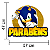 Painel Parabéns para Decoração Festa Sonic em EVA - 1 Un - Imagem 2