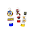 Mini Personagens Decorativos Sonic - 50 Un - Imagem 1