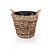 Cesto Redondo Alto Nassau - M 39x39x40 - Imagem 1