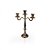Mini Castiçal 3 Velas Metal Lumiere 23,5x9,5x33 - Imagem 1