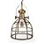 Suspenso Metal Gold Lumus - M 36x36x57 - Imagem 1