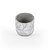 Vaso Cimento Desenho Leque 15,5X15,5X14,5 - Imagem 2