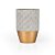 Vaso Cimento Gold Estrelas Alto 16X16X24 - Imagem 3