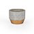 Vaso Cimento Gold Estrelas - G 18,5X18,5X15 - Imagem 3