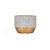 Vaso Cimento Gold Estrelas - M 17X17X12,5 - Imagem 1