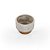Vaso Cimento Gold Estrelas - P 14,5X14,5X11 - Imagem 2