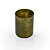 Vaso Verde Vidro Delhi - M 12X12X15 - Imagem 2