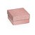 Mini Caixa Quadrada Rose Gold com Relevo P 3,5x6,5x6,5 - 10 Un - Imagem 1