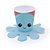 Copo Papel - Cinta Pop It (Fidget Toys) Polvo Azul 240Ml - 8 Un - Imagem 1