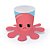 Copo Papel - Cinta Pop It (Fidget Toys) Polvo Coral 240ml - 8 Un - Imagem 1