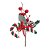 Pick Candy Cane com Frutas e Folhas - Imagem 1