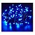 Pisca Pisca com 100 Leds Azul 8 Funções Cordão Verde 5m 120V - Imagem 1
