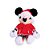 Mickey Camiseta com Bolso Vermelho e Branco M - Imagem 1