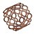 Anel Porta Guardanapo Rose Gold - 4 Un - Imagem 1