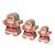 Caixas em Formato de Gingerbread P M e G - 3 Un - Imagem 1