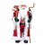Papai Noel Segurando Lanterna Vermelho e Branco e Ouro 60cm - Imagem 1