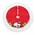 Saia de Árvore Noel e Boneco Vermelho e Branco 90cm - Imagem 1
