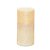 Vela Redonda com Led Ouro Trabalhada - Imagem 1