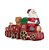 Trenzinho Decorativa Noel com Ursinho - Imagem 1
