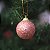 Bola Glitter Rose Gold 4cm - 12 Un - Imagem 3