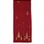 Caminho de Mesa Pinheiros Vermelho e Dourado 35X175 - Imagem 1