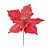 Poinsetia Vermelho e Ouro P - Imagem 1