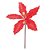 Poinsetia Vermelho e Ouro M - Imagem 1