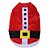 Roupa Pet Noel Vermelho e Branco - Imagem 2