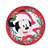 Sousplat Mickey Noel Vermelho e Verde 33cm - Imagem 1