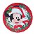 Sousplat Mickey Noel Vermelho e Verde 33cm - Imagem 2