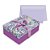 Kit Presente Caixa Paisley Colorido M 35x25x11cm - Imagem 1