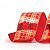 Fita Quadriculado Vermelho/Ouro 6,3x914cm - Imagem 2