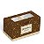 Caixa Para 2 Brigadeiros Brigadelicia Marrom 8,5x5x4,5cm - 10 Un - Imagem 1
