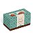 Caixa para 2 Brigadeiros Gourmet Turquesa 8,5x5x4,5 - 10 Un - Imagem 1