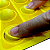 Aplique 3D Interativo Pop IT Amarelo em EVA - Imagem 3