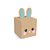 Caixa Pop Up Meu Coelhinho Azul P 7X7X7 - 10 Un - Imagem 1