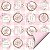 Folha Páscoa Double Face Coelha Serena Rosa 69X89 - 25 Un - Imagem 1