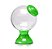 Baleiro de Vidro - Verde - Imagem 1