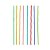 Vela Palito Gigante Listrada Colorida 15cm - V186 - 8 Un - Imagem 1