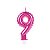 Vela Balão Rosa Número 9 - VOR09 - Imagem 1